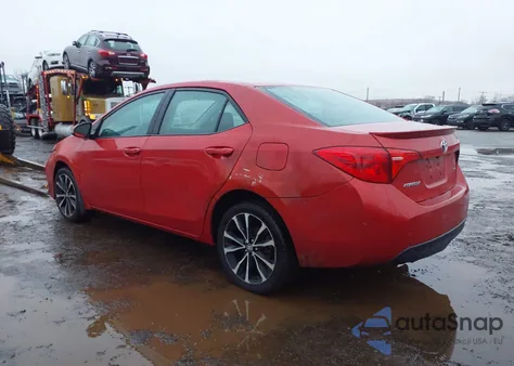 2017 Toyota Corolla Se из США, поврежденный, VIN 2T1BURHE0HC909875
